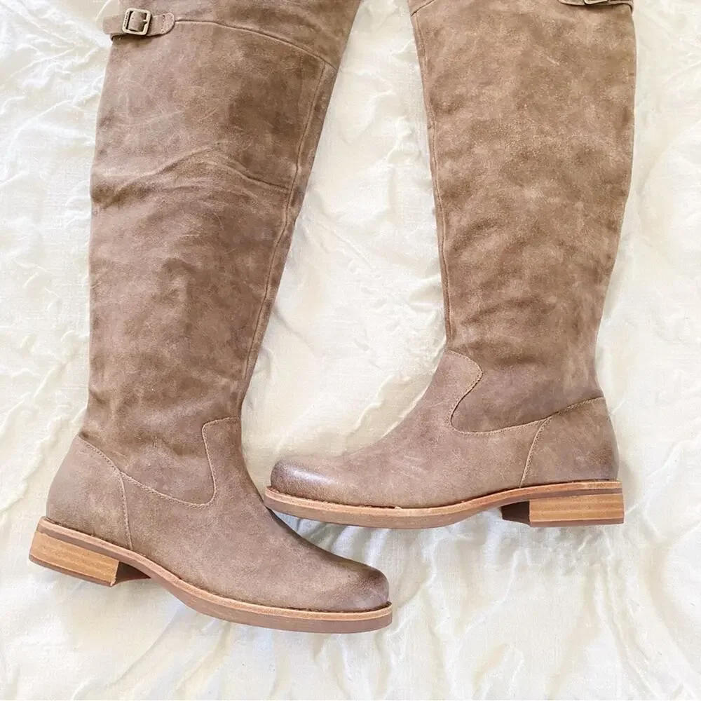Kork Ease Addison Distressed Boots Size 7 New